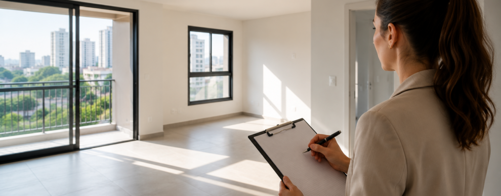Você sabe o que analisar na hora de visitar um apartamento antes de comprar?